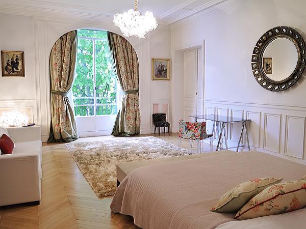 Bedroom of our Champs Elysees Apartment